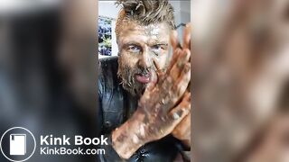 Full head shit smearing & dildo deep throat, ScatKings.com Scat Porn 17 ScatKings.com Scat Porn